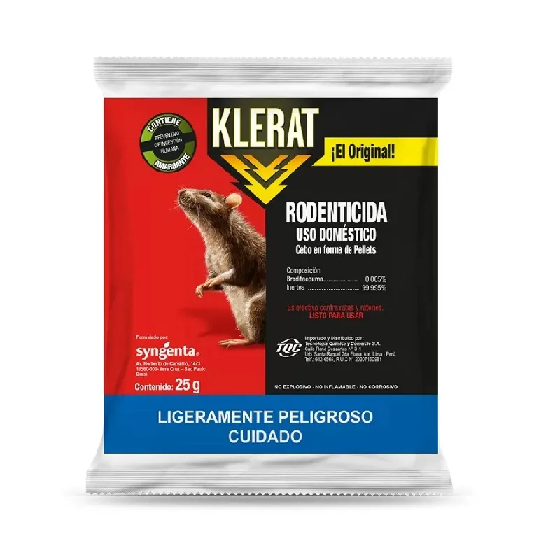 Klerat pellets